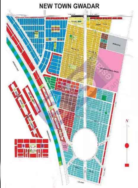 Gwadar new town padizar front phase 3 H block 1000 sqy Plot available.