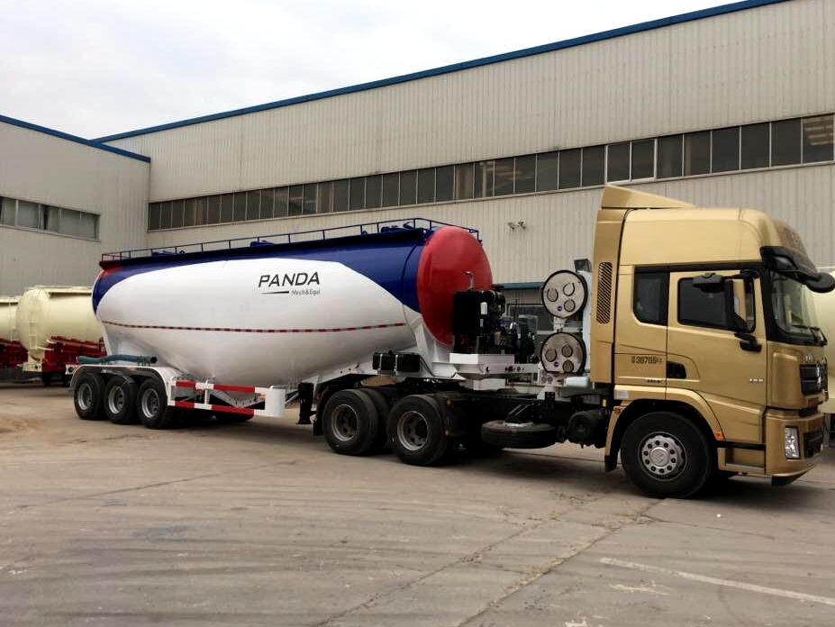 China PANDA brand bulk cement trailer 30Ton-85Ton